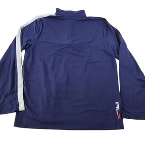 RLX Ralph Lauren Mens Size XL Golf Performance 1/4 Zip Pullover Navy Blue